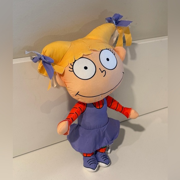 RUGRATS Angelica Pickles 12” Plush Nickelodeon Toy - Picture 2 of 4